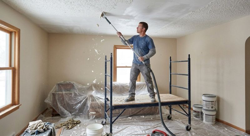 Why Professional Texture Removal Improves Interior Renovation Projects