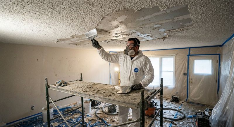 Texture Removal And Ceiling Refinishing Tips For Zebulon Homes