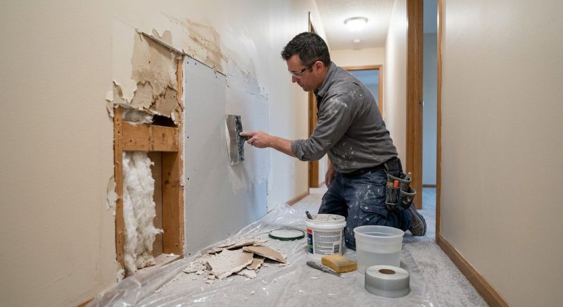 Common Causes Of Drywall Damage In Zebulon Homes