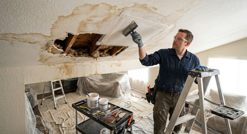 Common Causes Of Drywall Damage In Zebulon Homes