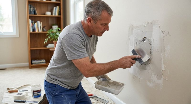 Drywall Hole Repair