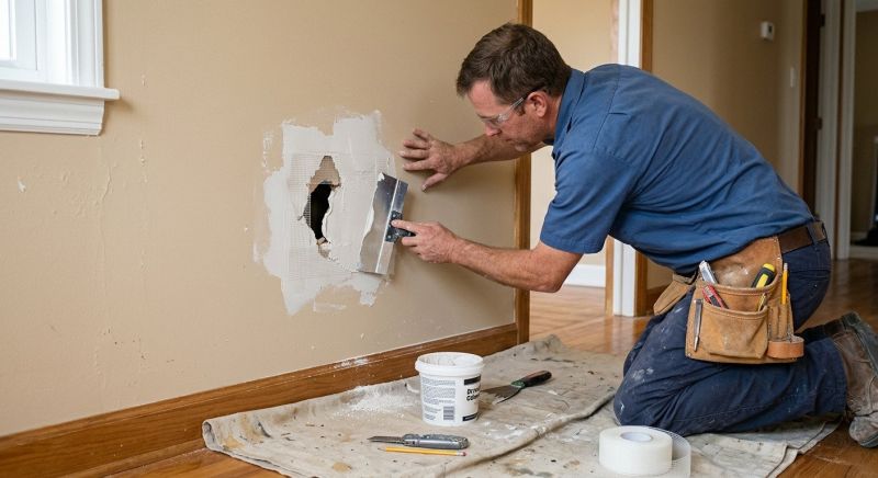 Drywall Hole Repair