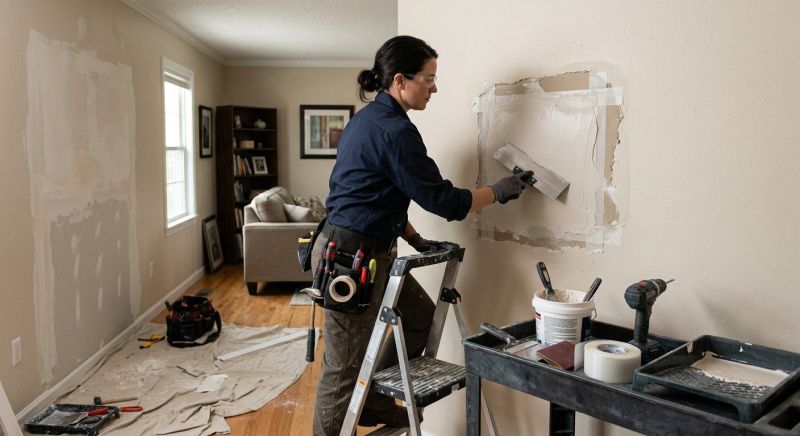 How Drywall Repair Improves Interior Appearance And Durabilit