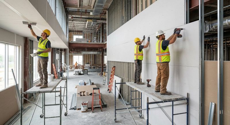How New Drywall Improves Interior Walls And Ceilings In Zebulon Homes