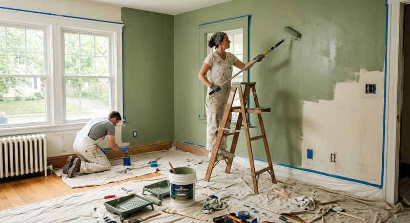 Preparing Your Home For Interior Painting In Zebulon