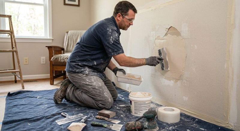 Signs You Need Drywall Repair In Zebulon, North Carolina