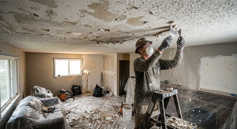 Texture Removal And Ceiling Refinishing Tips For Zebulon Homes