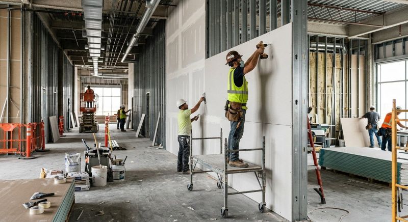 What To Expect During A Drywall Installation Project In Zebulon