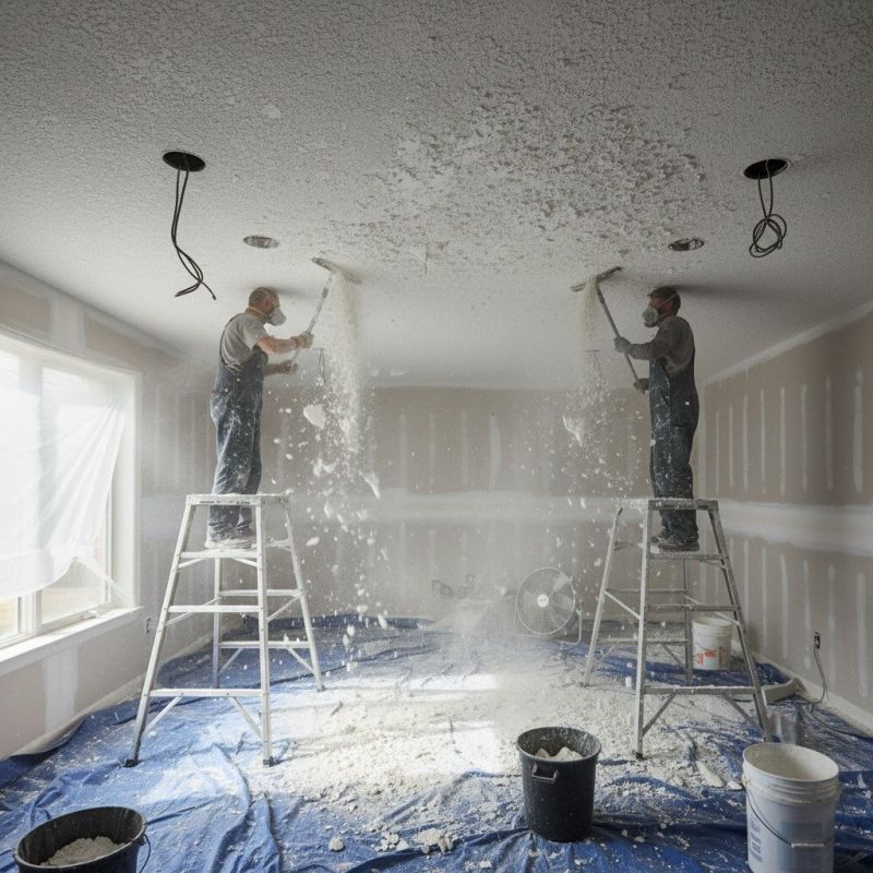 Why Homeowners In Zebulon Are Removing Popcorn Ceilings