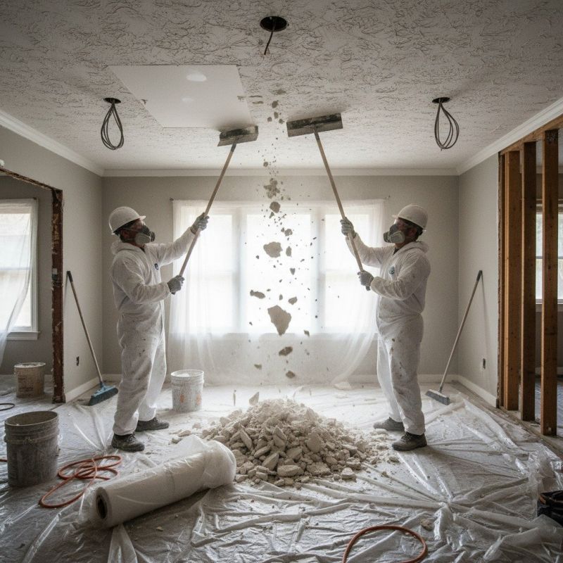 Why Homeowners In Zebulon Are Removing Popcorn Ceilings